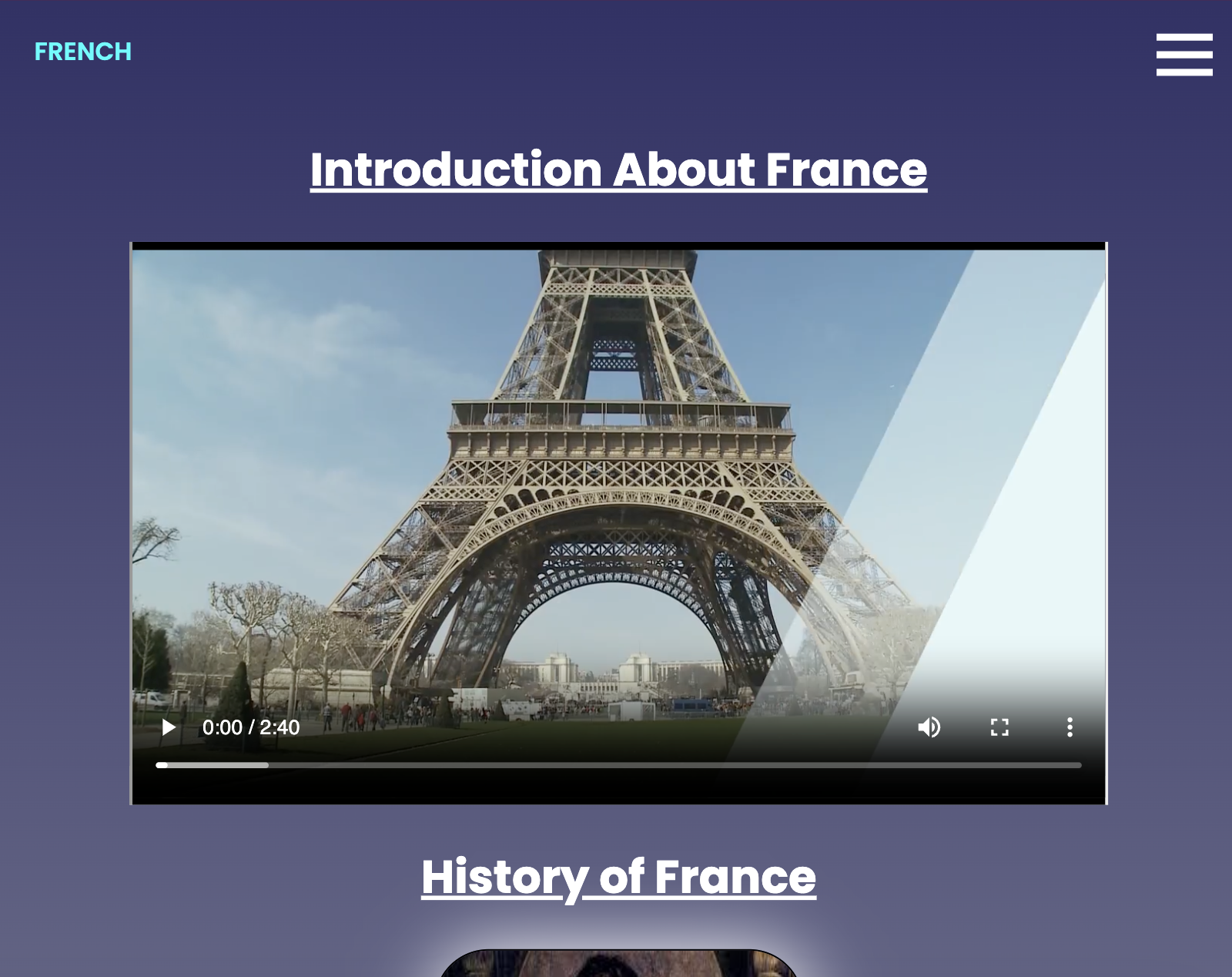 French Website